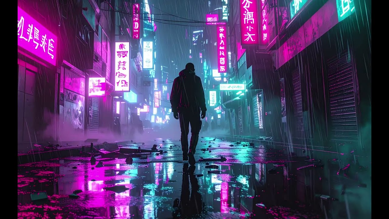 Fading Echoes & Broken Neon 🌙 | Emotional Slow EDM Mix