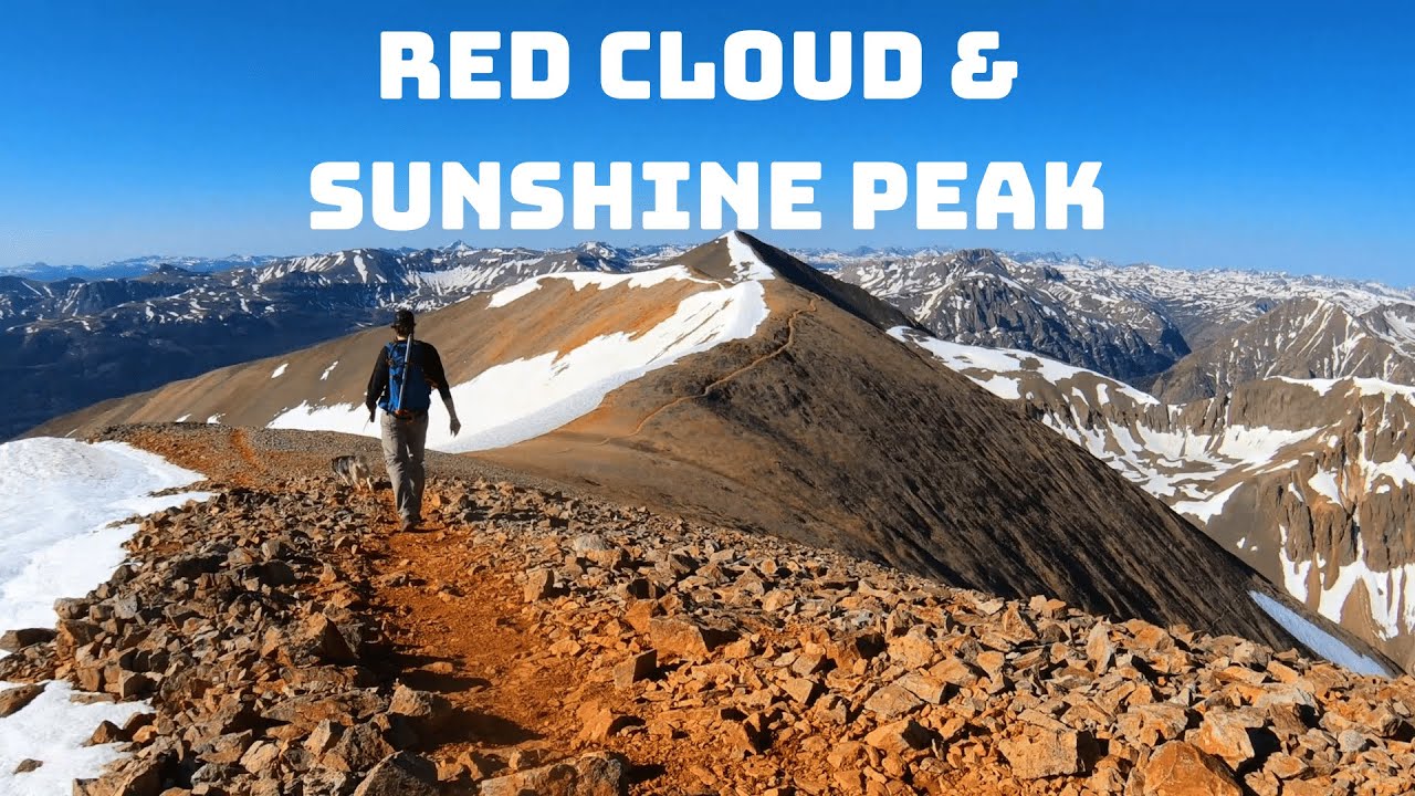 Colorado 14ers: виртуальный путеводитель по маршруту Red Cloud Peak и Sunshine Peak