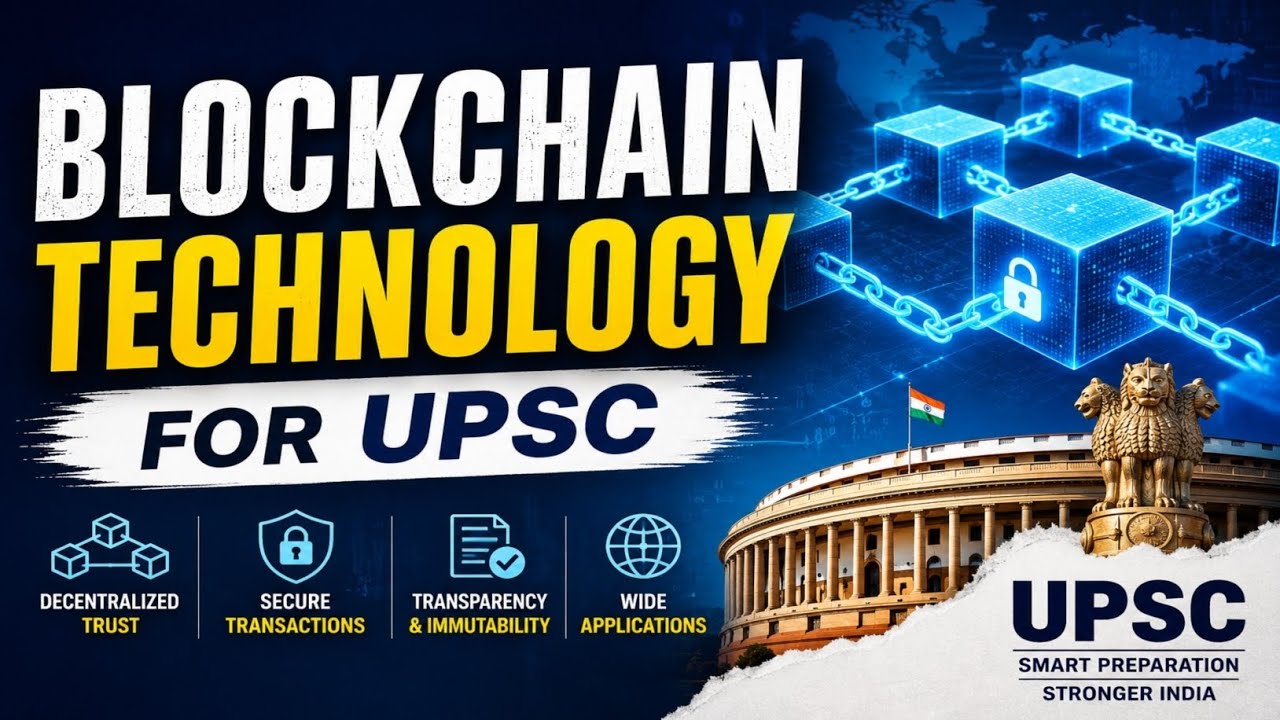 Blockchain Technology & Cryptocurrency | UPSC GS Paper 3 Preparation