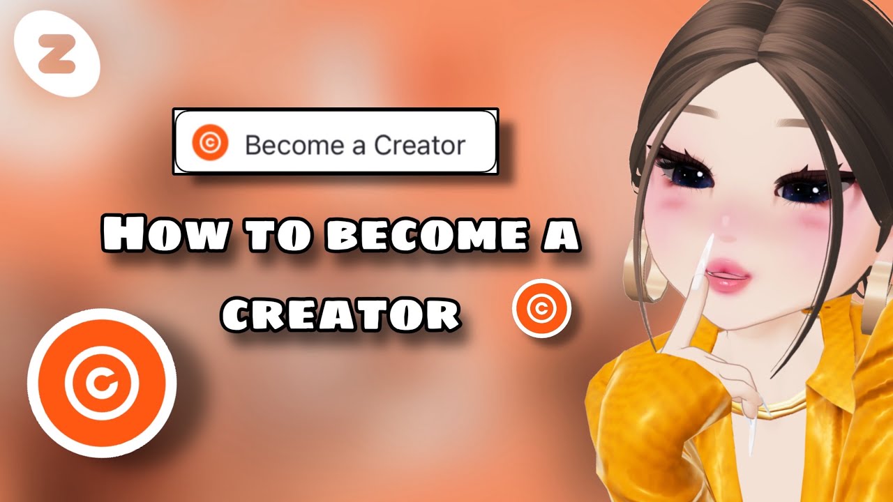 How to become a Creator on zepeto 😱🧡 | How to create item (mobile) queenshelly