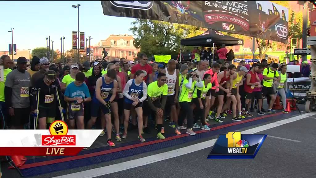 Baltimore Running Festival 5K start