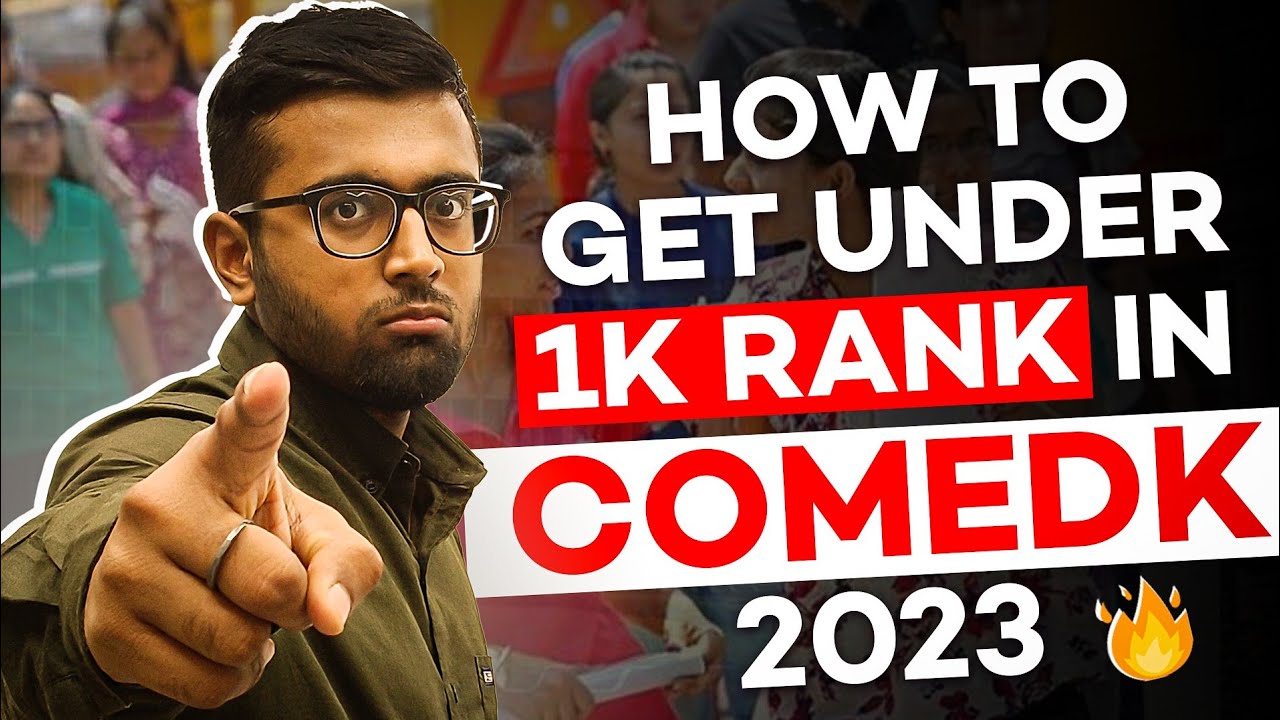 COMEDK 2023: Strategy To Get Under 1K Rank🔥🔥🔥 #comedk2023 #strategy #tukkatricks