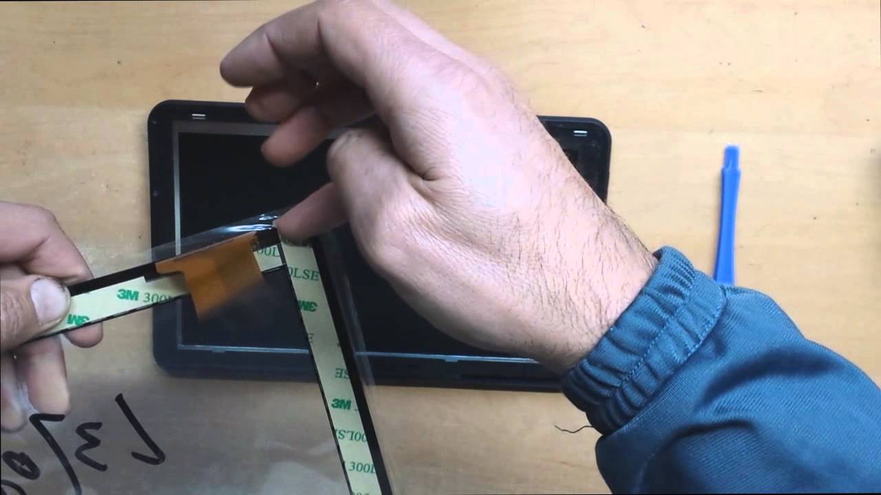 Como cambiar cristal pantalla de tablet woxter QX 100 (lee descripción)