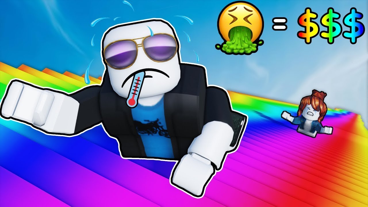 making BILLIONS by BEING SICK in Roblox...