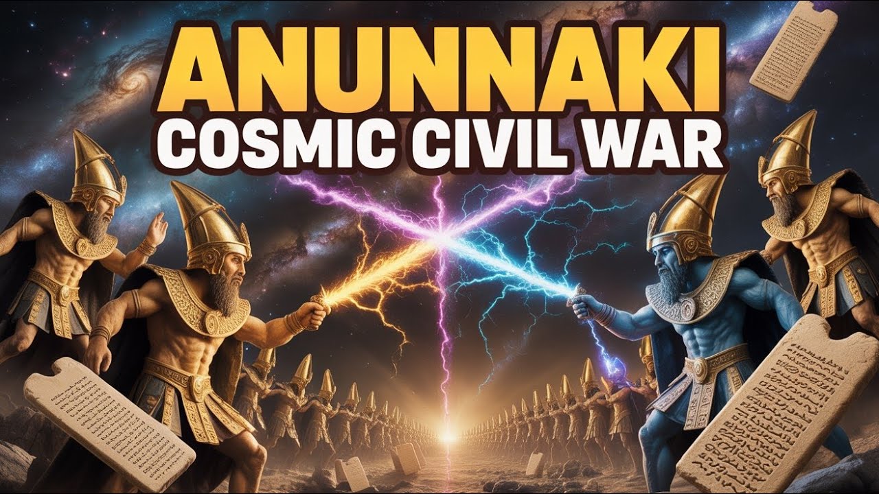 What If Sumerian Texts REVEAL the Anunnaki War Was Part of a Cosmic Civil War | History for Sleep