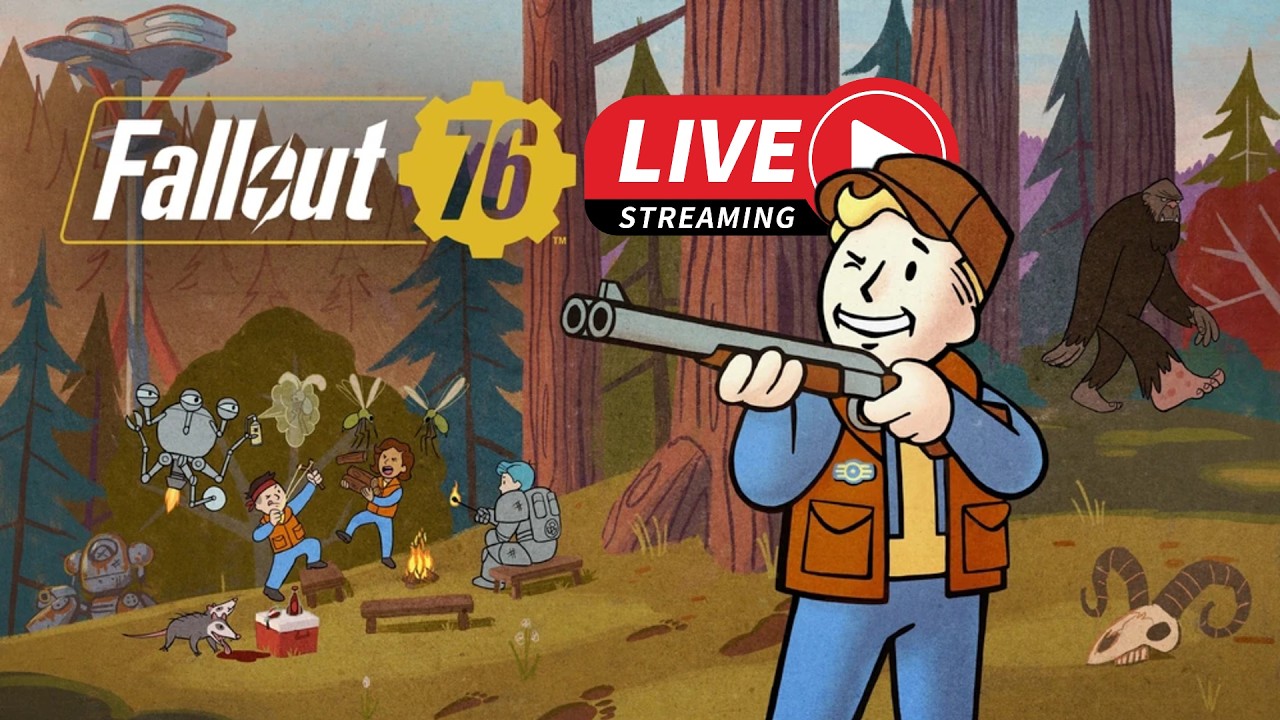 Fallout 76 Backwoods Update! | No Commentary Live