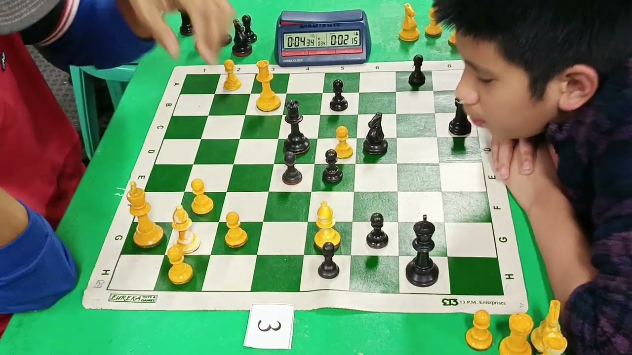 Damonsong Sebastian vs Tullao  Edgar. An intense close game  .30th Knights and Minds Association Inc