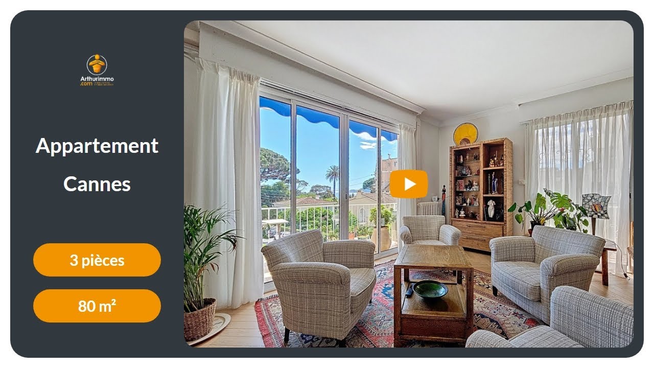Vente Appartement à CANNES - 497.000  €