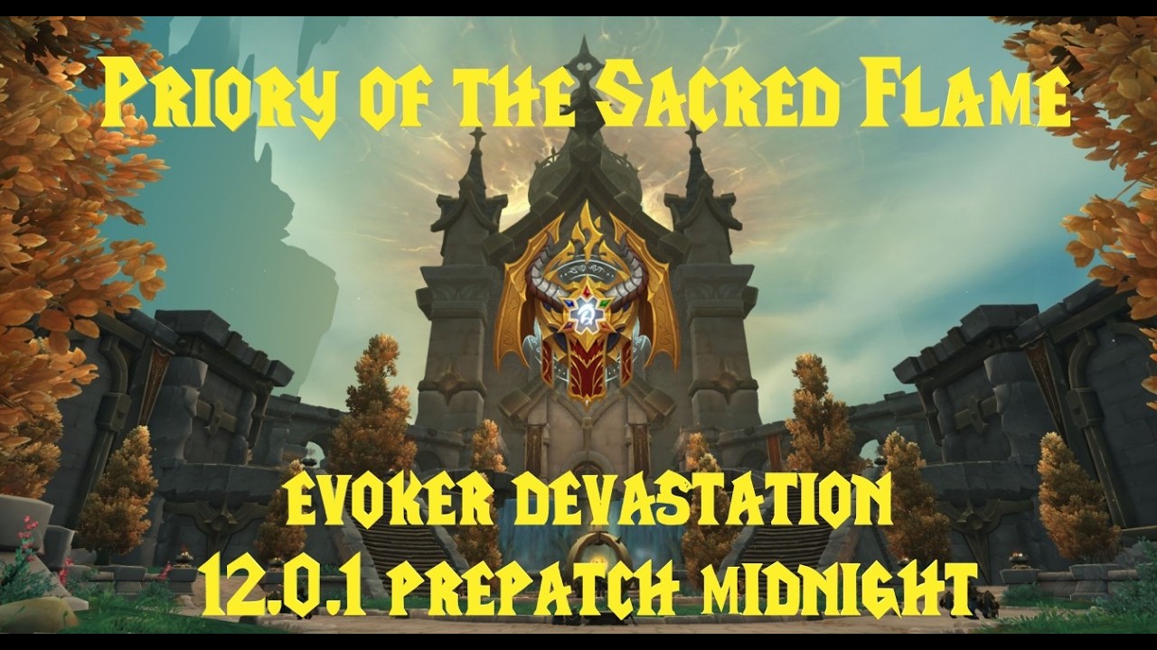 Luźny Kluczyk +12 Priory of the Sacred Flame | Evoker Devastation POV | 12.0.1 PREPATCH MIDNIGHT