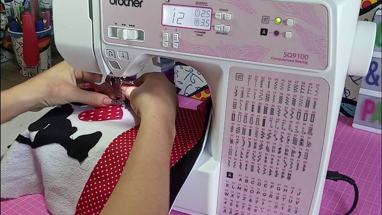 PANO DE PRATO DECORADO FÁCIL - PANO DE PRATO MICKEY E MINNIE