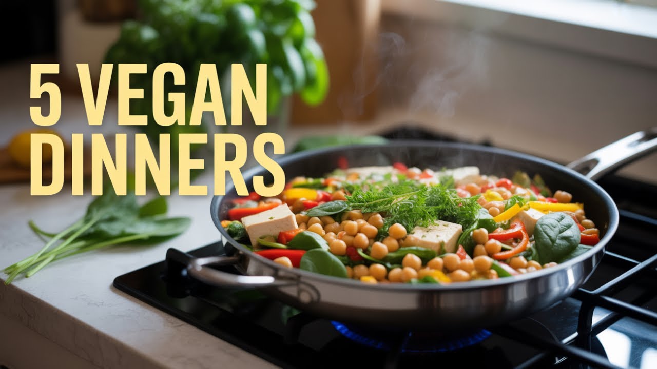 Fast Vegan Dinner Ideas Anyone Can Make // 555 Cooking Ideas