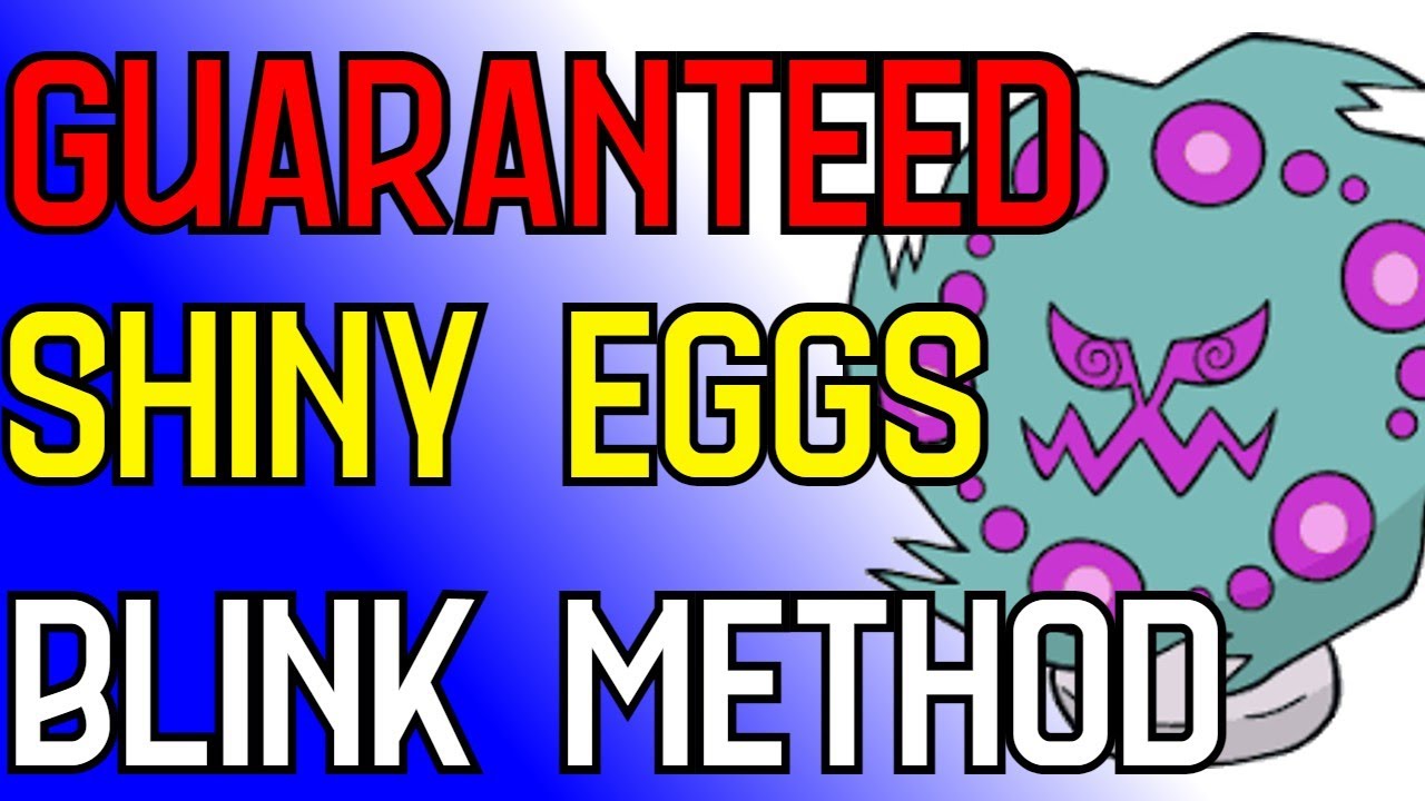 GUARANTEED Shiny Eggs in Pokemon BDSP using BLINK METHOD RNG Manipulation