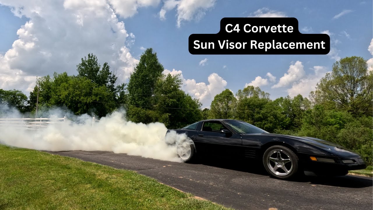 C4 Corvette Sun Visor Replacement