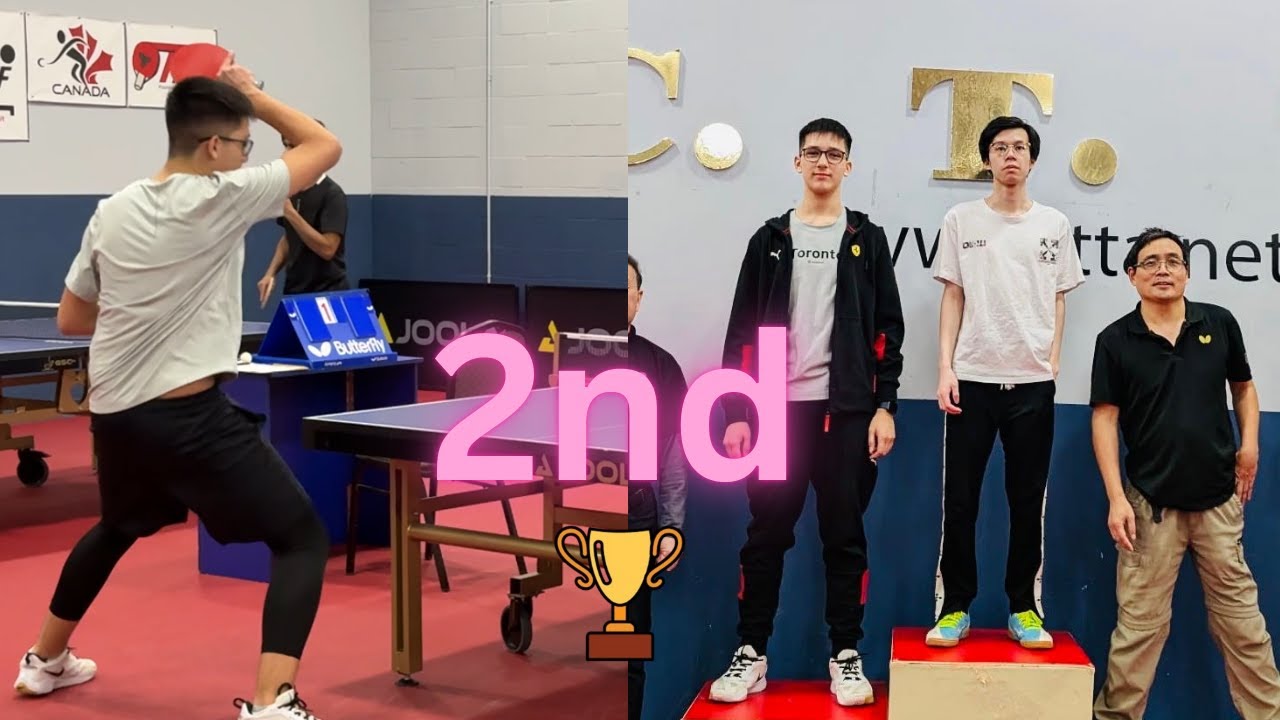 I PLAYED MY FIRST RATED TABLE TENNIS TOURNAMENT