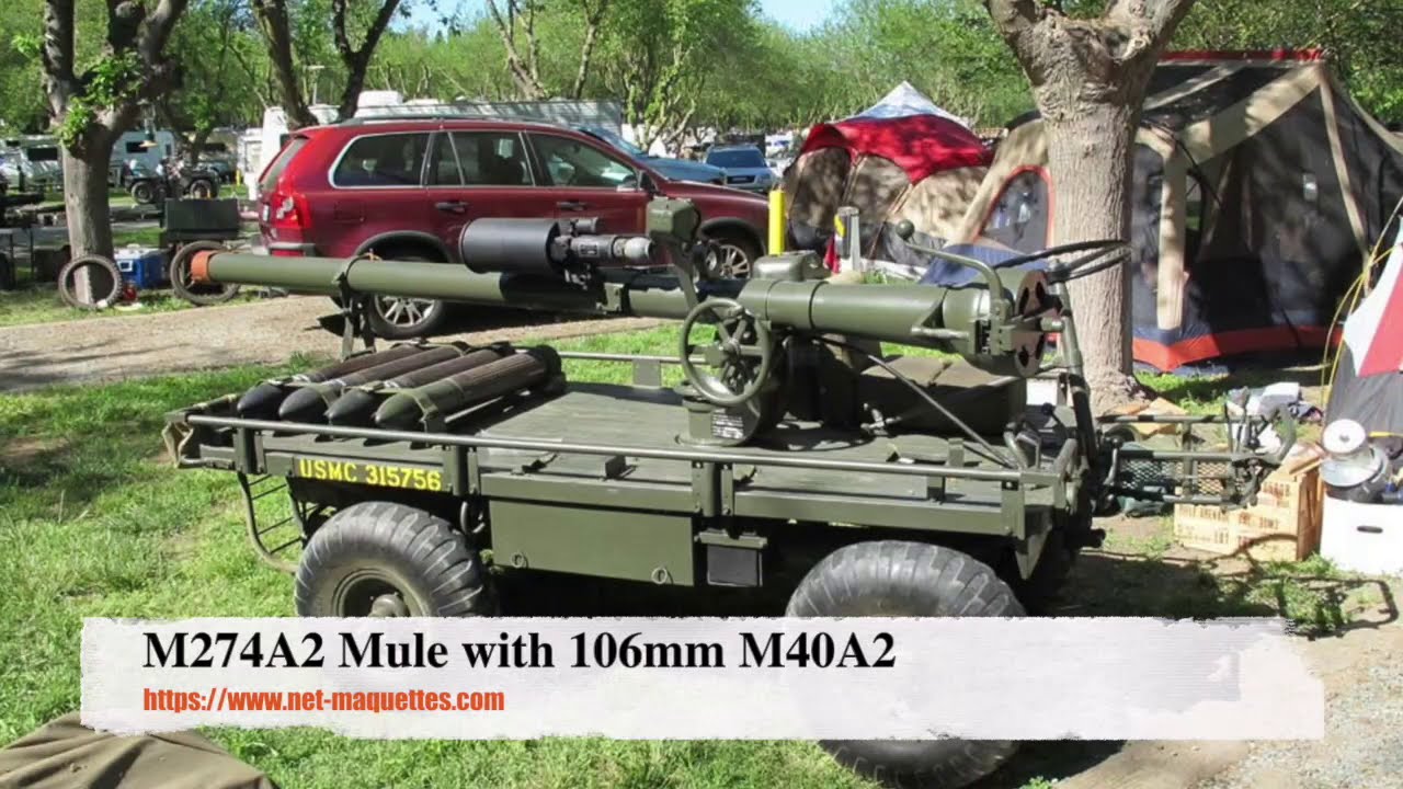 M274A2 Mule with 106mm M40A2