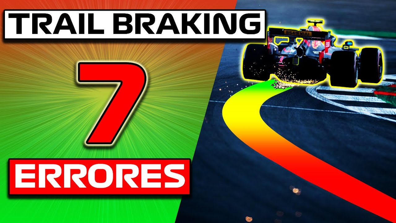 Cómo MEJORAR TUS Tiempos? 💥 APRENDE a FRENAR Como un PILOTO de F1 *TRAIL BRAKING* Frenada Regresiva