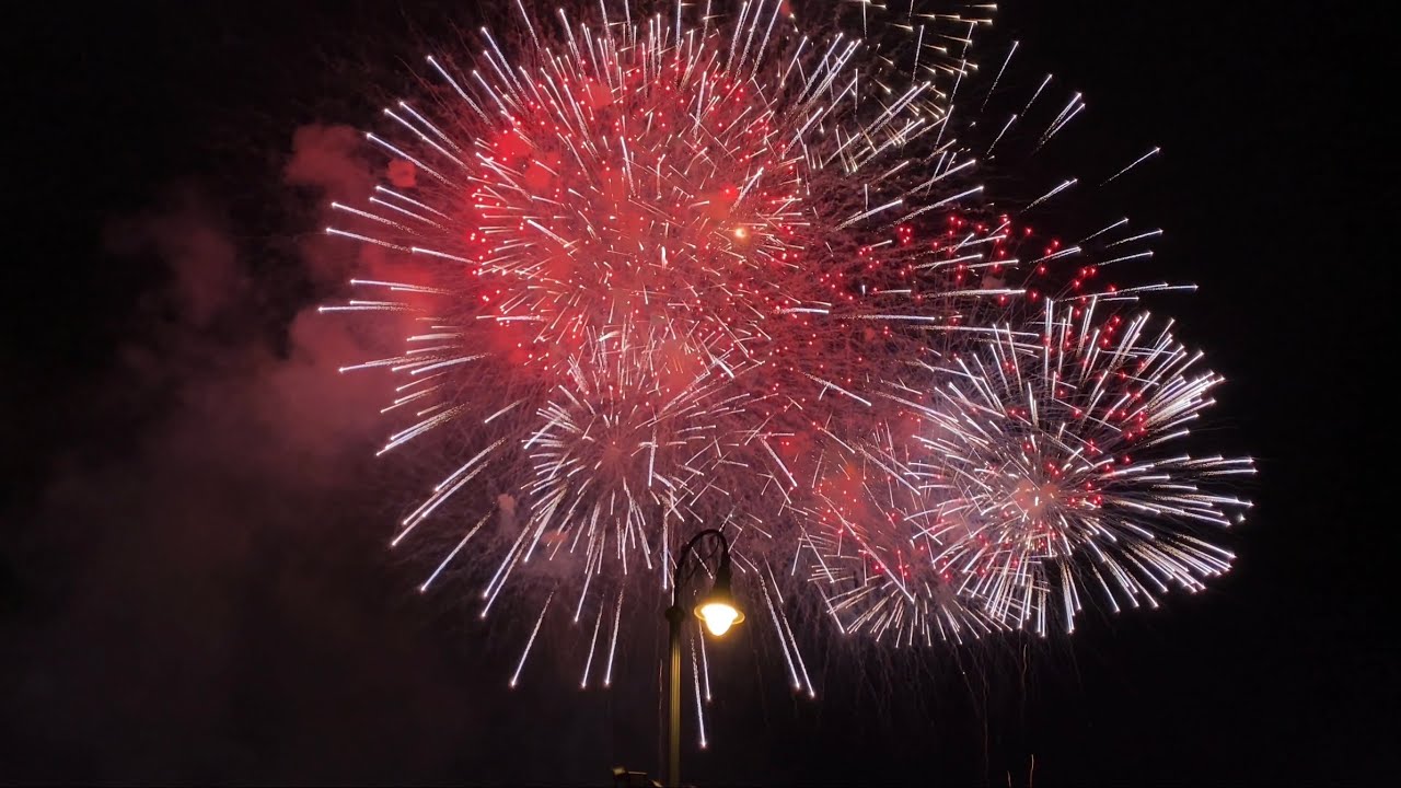 Fuegos Artificiales en el Zócalo de la Ciudad de México 2022