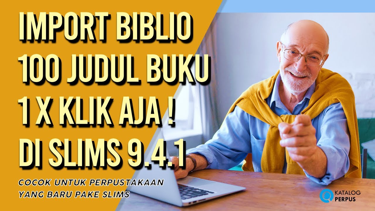 Cara Cepat Input Judul Buku di SLiMS | Cocok Untuk Pengguna Slims Baru