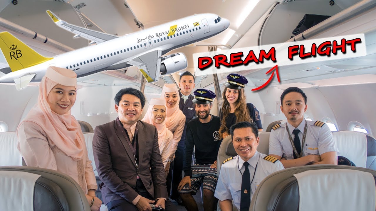 Brunei To London - We met the captain