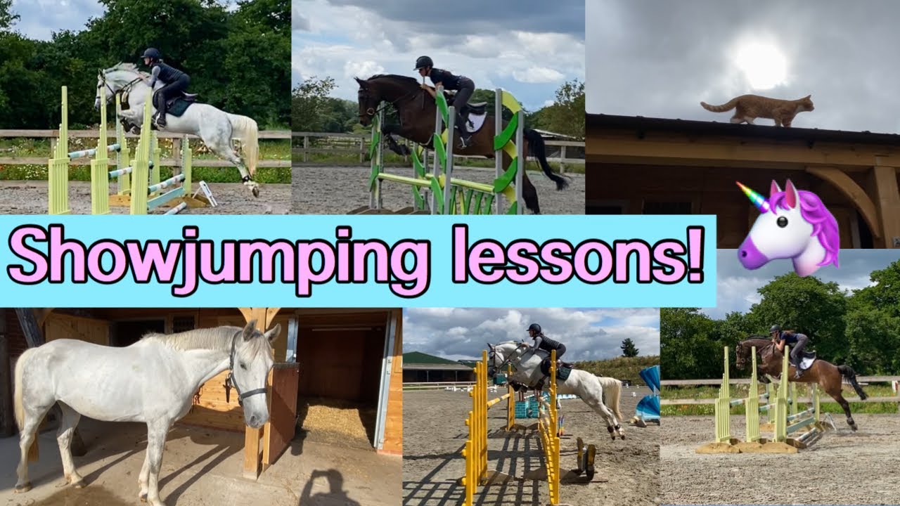 SHOWJUMPING LESSONS! | Preparing for shows to start.