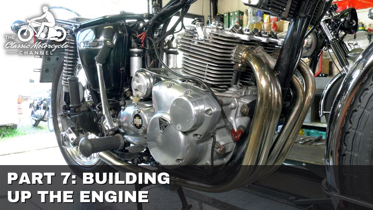 Classic Triumph Motorcycle Recommission & Ride - Trident T160 - Part 7