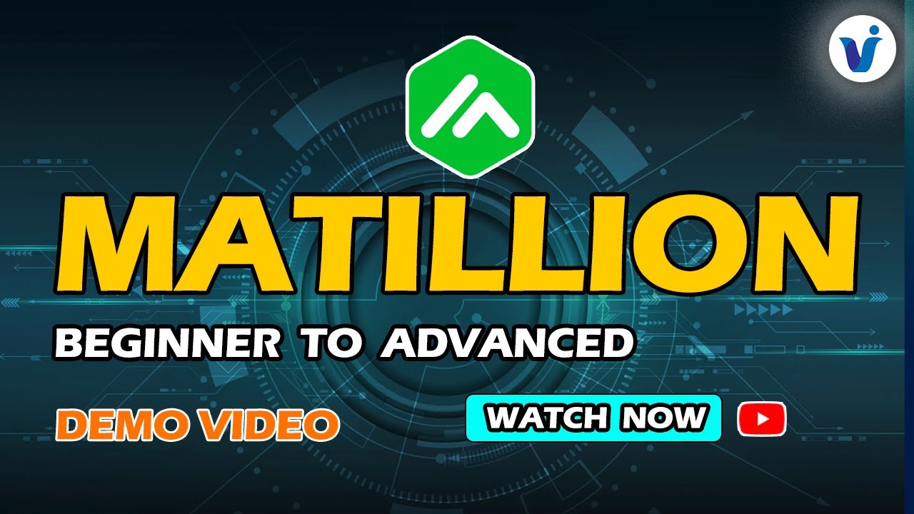 Matillion Course Beginner to Advanced - Matillion For Snowflake || Demo Video