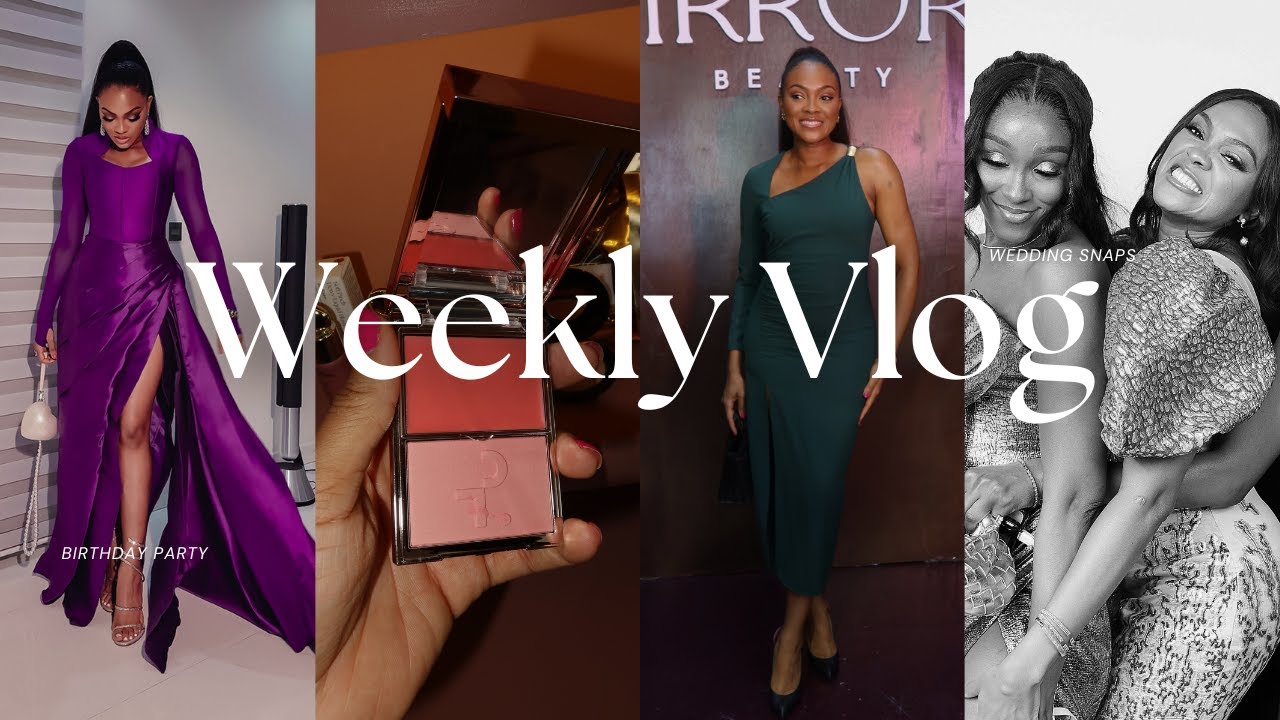 Weekly Vlog! 40th birthday party | Best beauty store in lagos | Nigerian weddings are the best