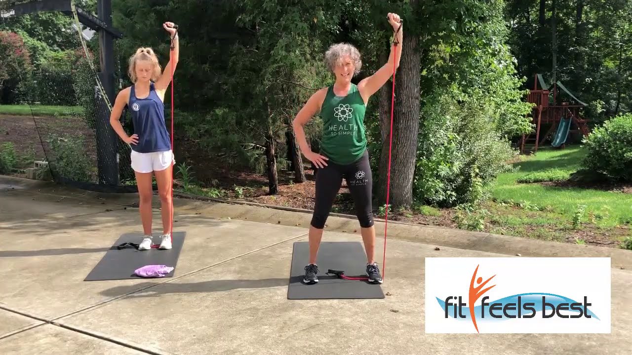 UPPER BODY STRENGTH with RESISTANCE TUBE / BAND
