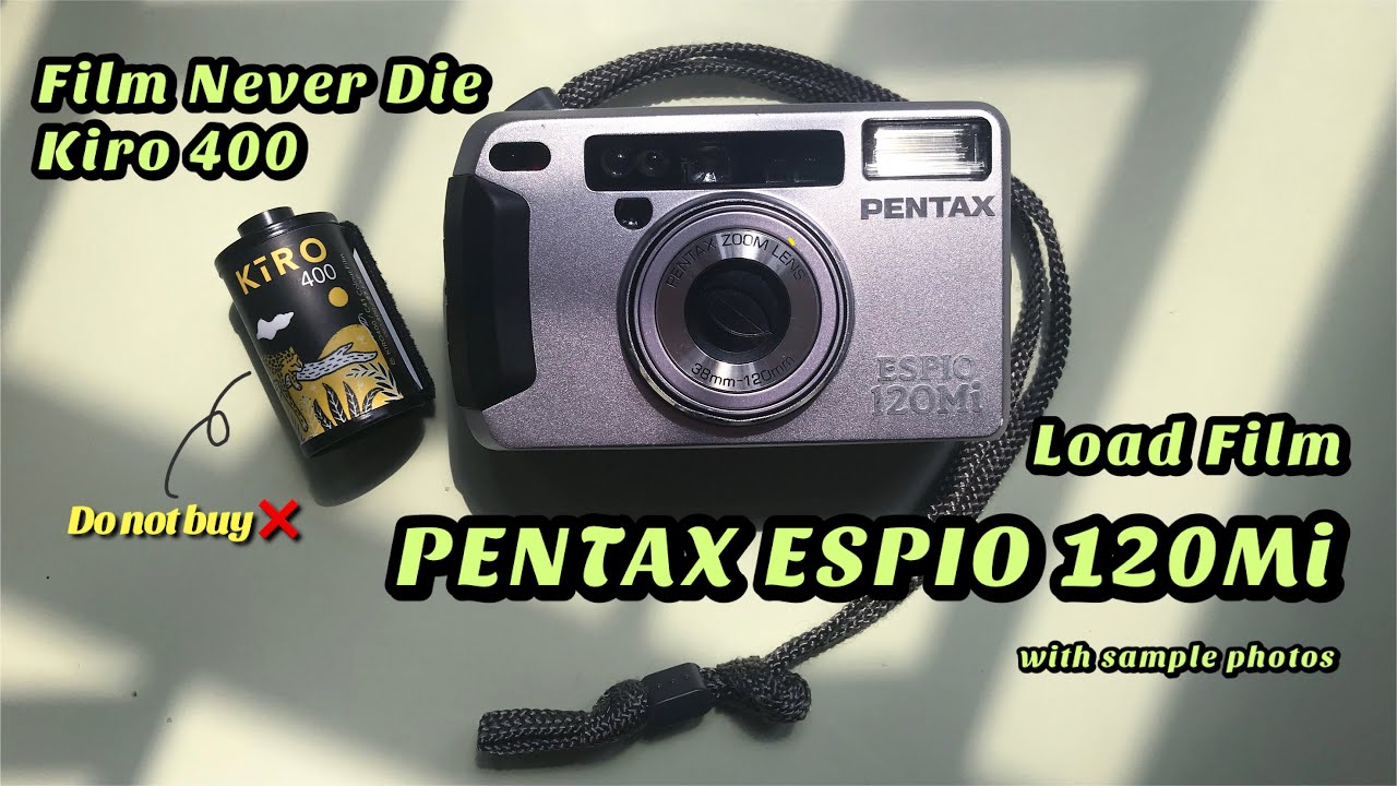 Pentax espio 120Mi 📷 入菲林 🚫 不要買 Film Never Die Kiro 400 🎞️ (Load Film + Do not buy?) {Eng Sub}