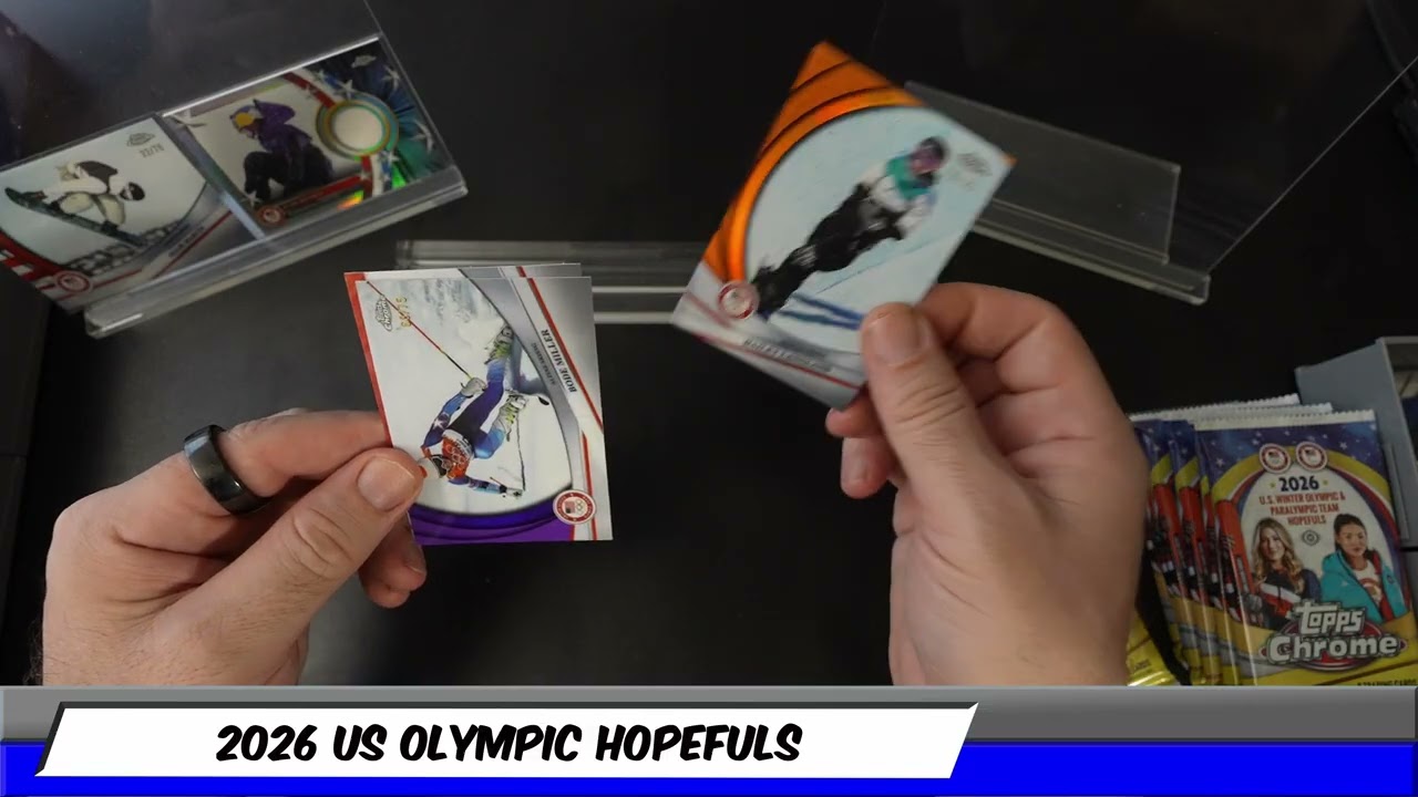 Коллекционная коробка Topps 2026 US Olympic Hopefuls Hobby Box 3