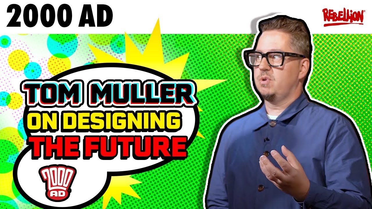 Tom Mueller on Designing Best of 2000 AD