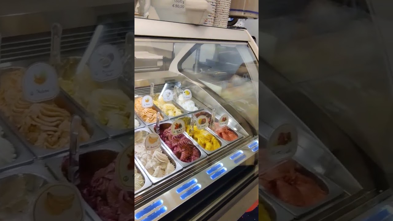 countless flavours of gelato in Italy 