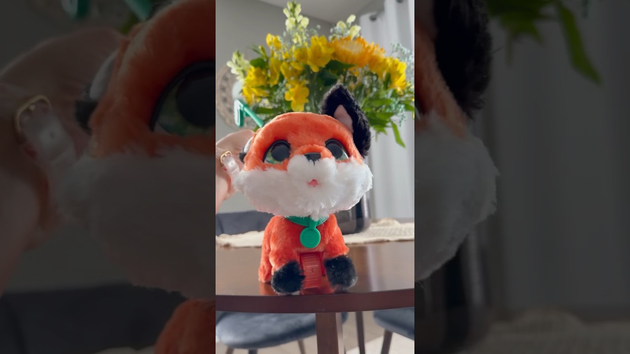 Furreal Friends ! Dog & Fox 🌟 Cute musical walking toys ! They are ADORABLE ! @OurPlayroom