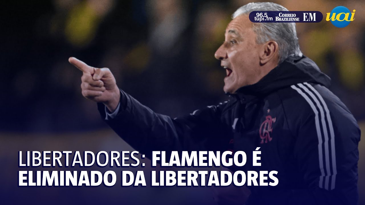 O Flamengo &eacute; eliminado da Libertadores e Tite balan&ccedil;a no cargo