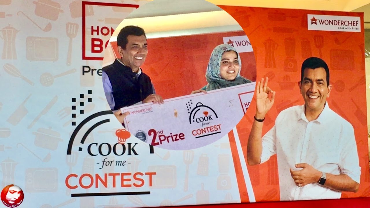 HOMEBOX WONDERCHEF CONTEST || COOKFORME WITH SANJEEV KAPOOR