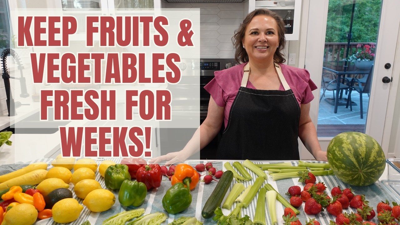Fridge Organization Tips To Keep My Produce Fresh for Weeks