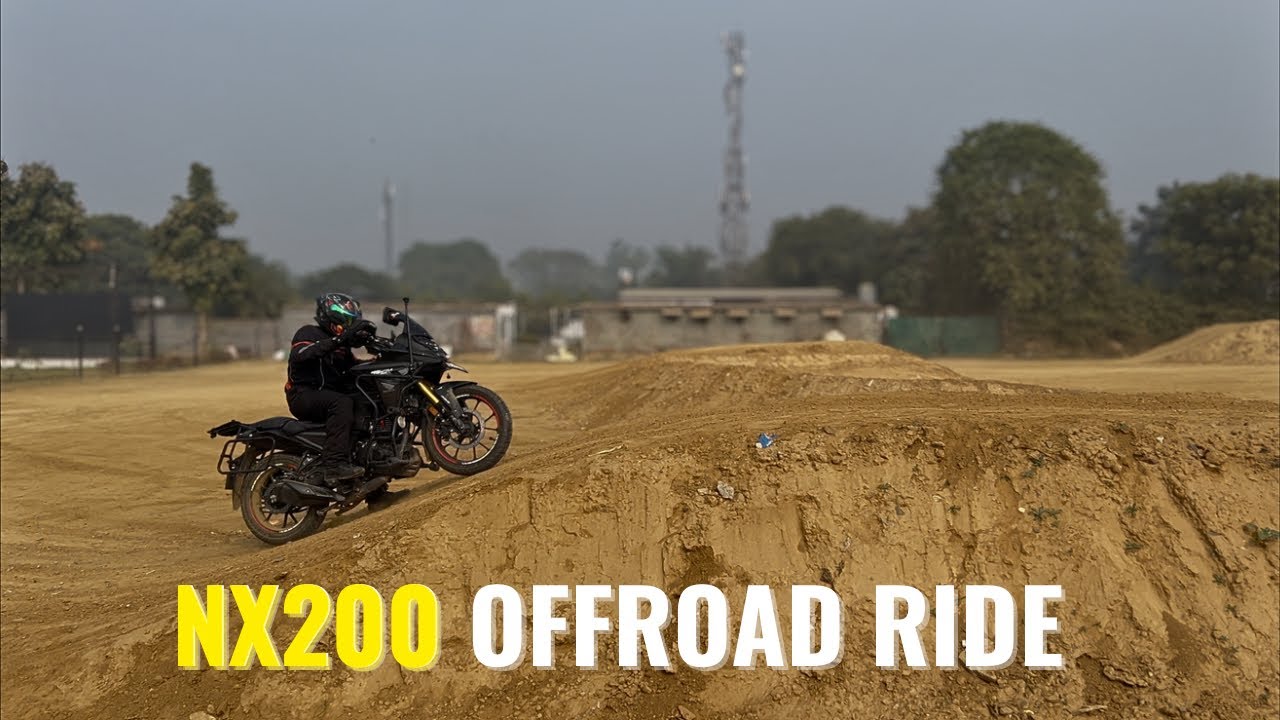 First Time Track pe Off Road kiyaa | Apni NX200 ki Performance 😳