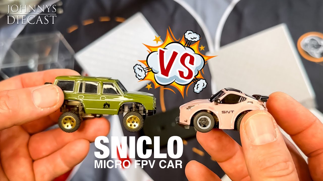 Самые маленькие в мире радиоуправляемые FPV-машинки? Подробный обзор микро-FPV-машинок Sniclo
