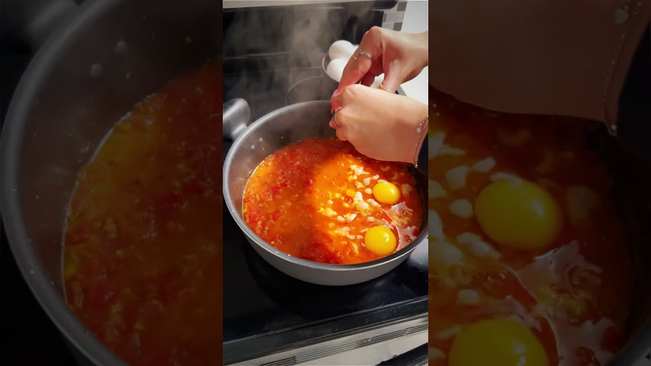 We had Shakshuka for breakfast! #Shakshuka #Traditionaldish #brunchideas