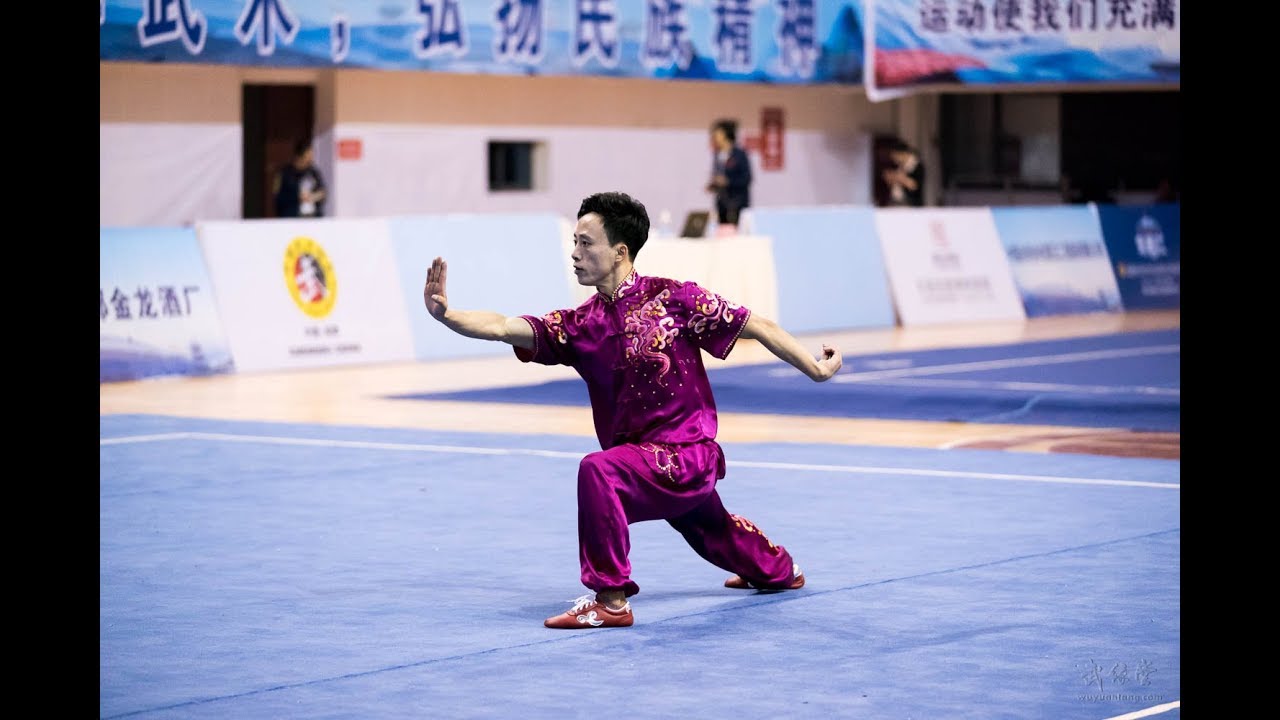 Men's Cha Fist 男子查拳 第1名 山东 孙培原 9.11分 shan dong sun pei yuan chaquan