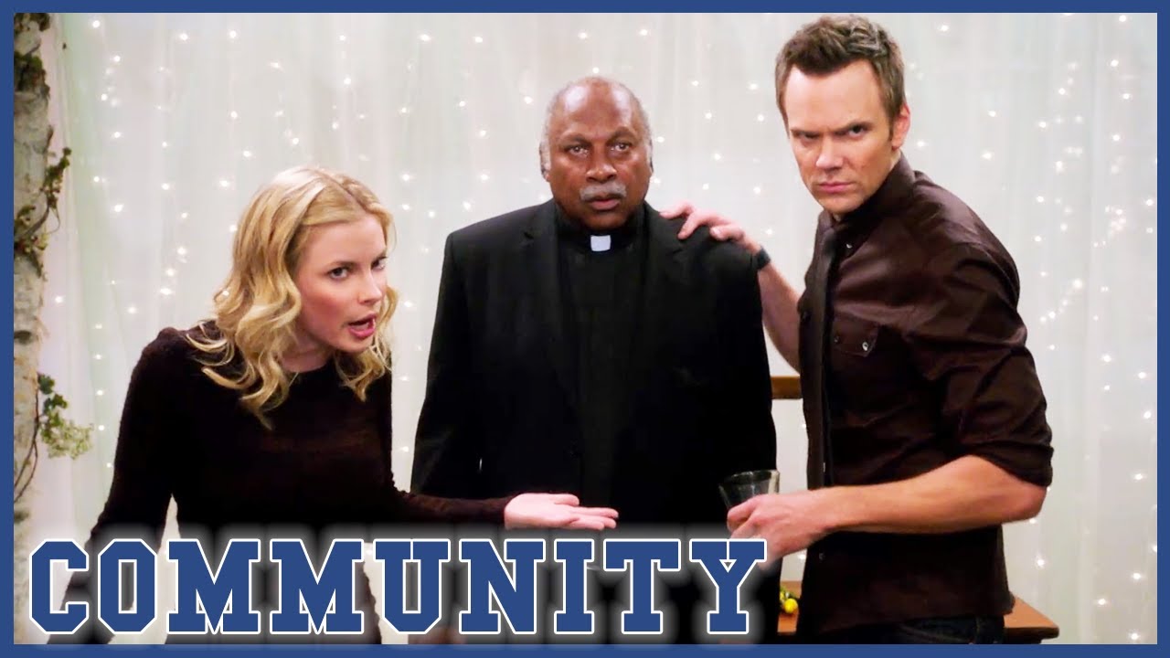 A Drunk Jeff & Britta Get Married | Community