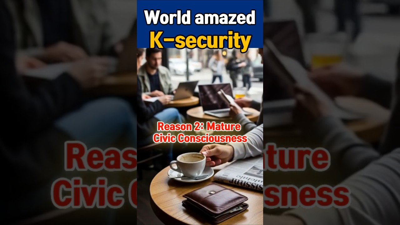 Why Your Laptop is Safe in Korean Cafes! ☕3 Secrets of Korea's Safety