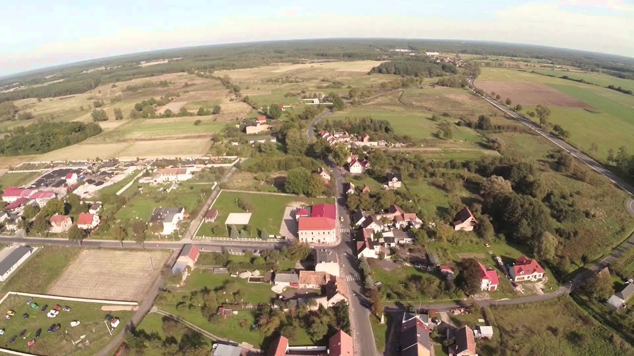 Trzebiel - mix z lotu ptaka 1