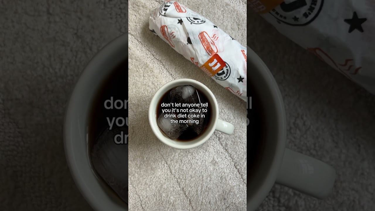 is diet coke better than coffee?