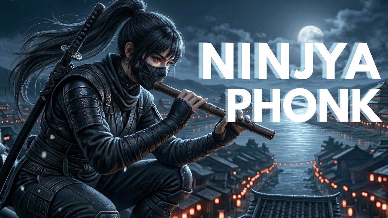 DARK NINJA PHONK MIX Vol.3 🥷 | NIGHT FLUTE • BASS DRIFT
