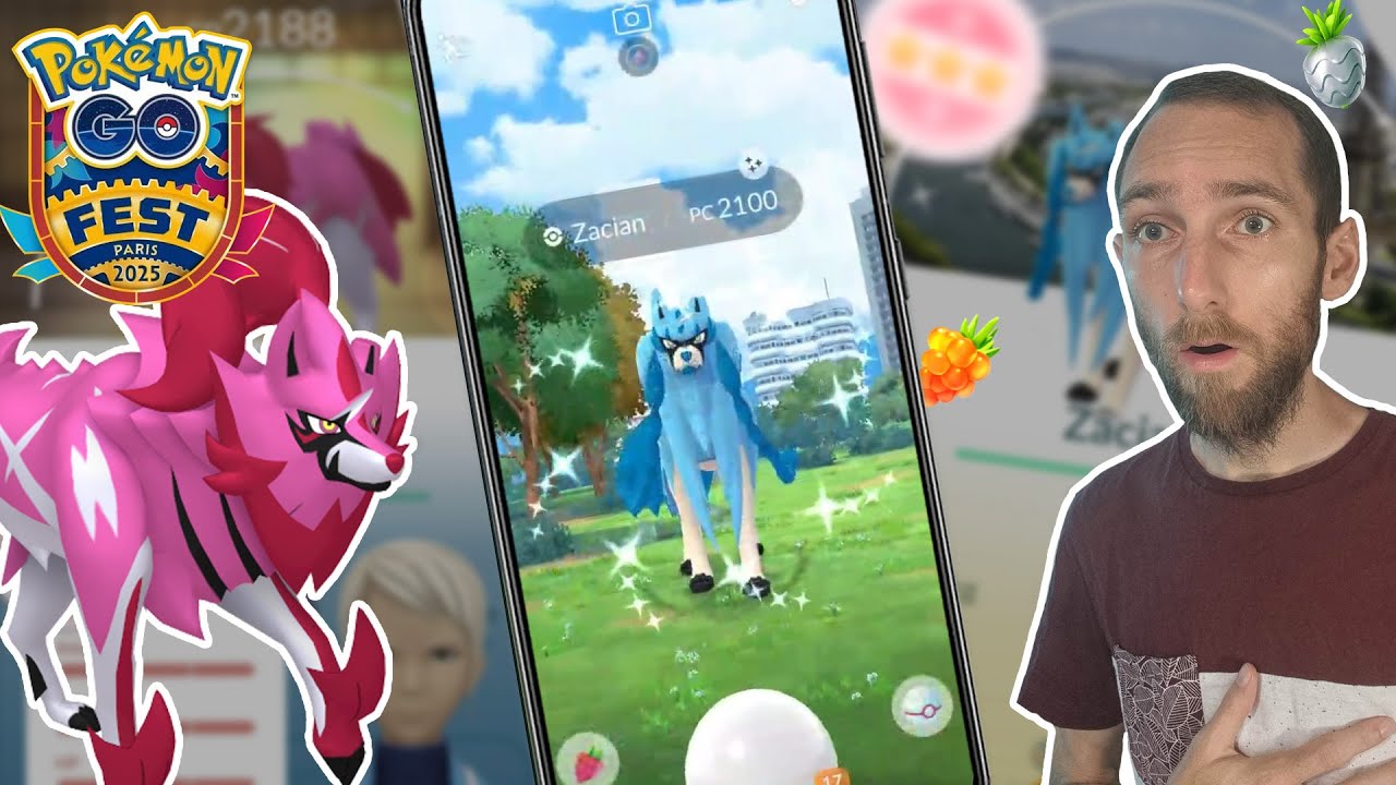 MISSION ZACIAN / ZAMAZENTA HUNDO / SHUNDO - ON TRYHARD LES RAIDS - GO FEST PARIS 2025 - Pokémon GO