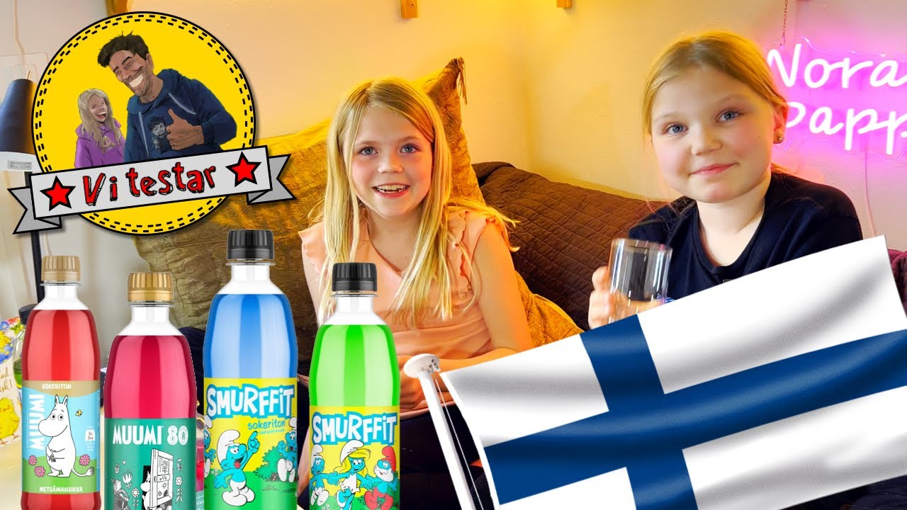 Vi testar: Finsk läsk 🥤