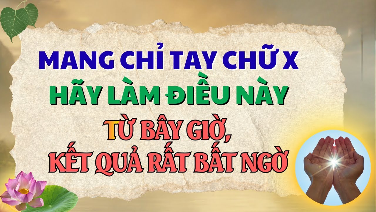 Bí Mật Tháng 11 Âm: Người Có Chữ X Lòng Bàn Tay Làm Việc Này Mỗi Sáng Sẽ Nhận Lại Gì?