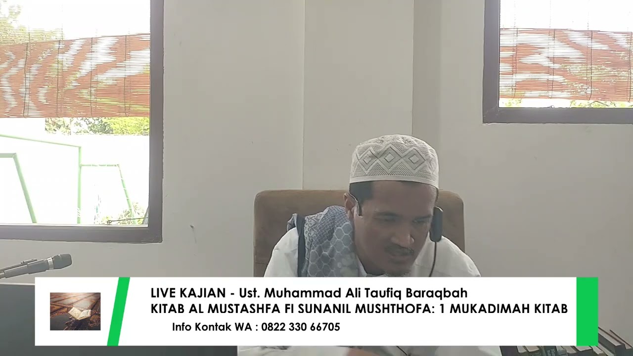 AL MUSTASHFA FI SUNANIL MUSHTOFA 1 MUKADIMAH; IMAN 1