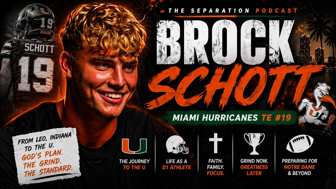 Brock Schott: From Leo to Miami | Facing Notre Dame in His First College Game!